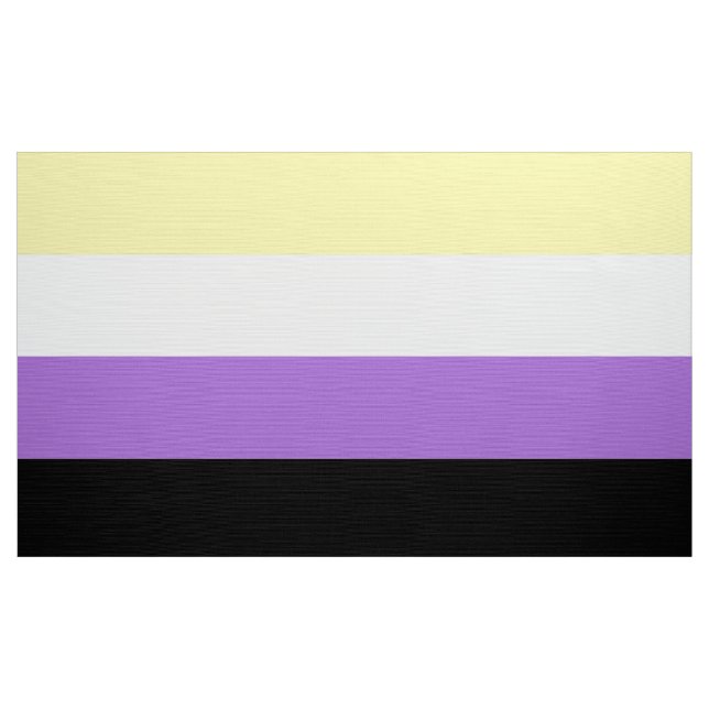 Flag für nichtbinäre Pride Stoff (Yard (91,4 cm))
