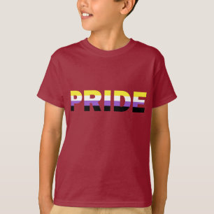 Flag für nichtbinäre Pride T-Shirt