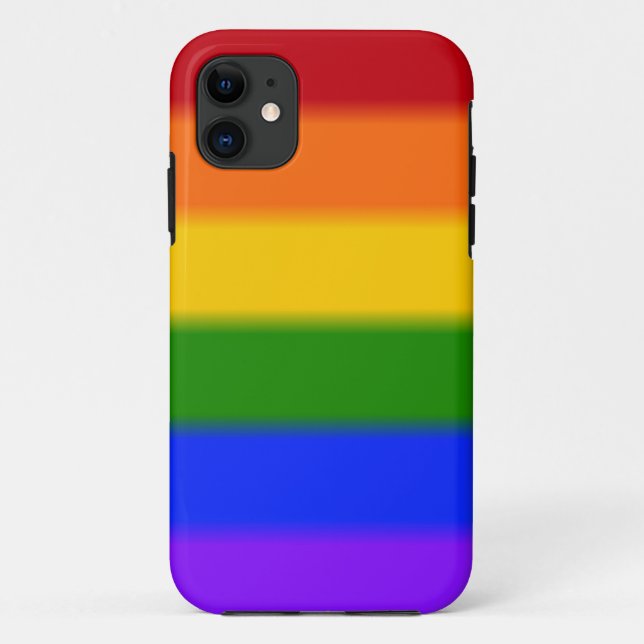 Flag für Regenbogen-Gay Pride Case-Mate iPhone Hülle (Rückseite)
