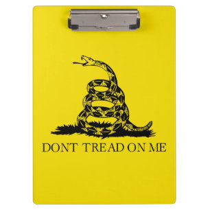 Flag Gadsden Rattlesnake: Revolutionärer Krieg 177 Klemmbrett