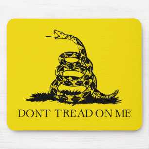 Flag Gadsden Rattlesnake: Revolutionärer Krieg 177 Mousepad
