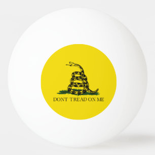 Flag Gadsden Rattlesnake: Revolutionärer Krieg 177 Tischtennisball