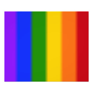 Flag-Gay Pride Fotodruck