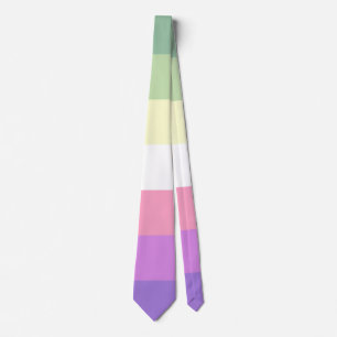Flag Genderfade Krawatte