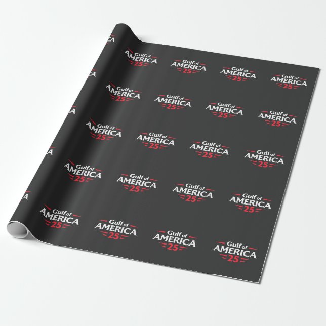 Flag Golf of America Patriotic American Trump USA Geschenkpapier (Ungerollt)