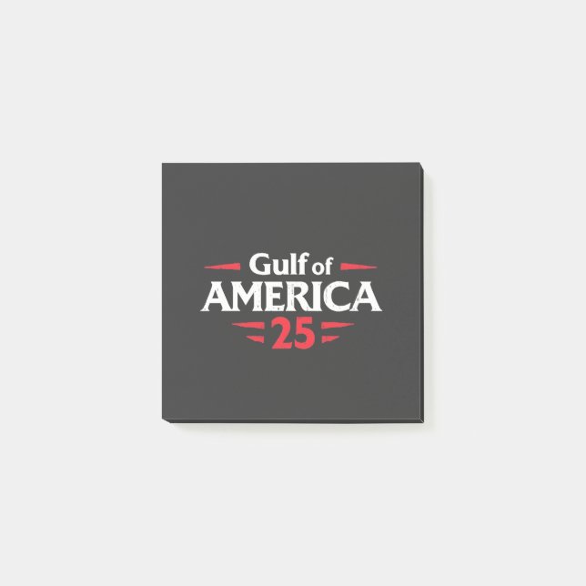 Flag Golf of America Patriotic American Trump USA Post-it Klebezettel (Vorderseite)