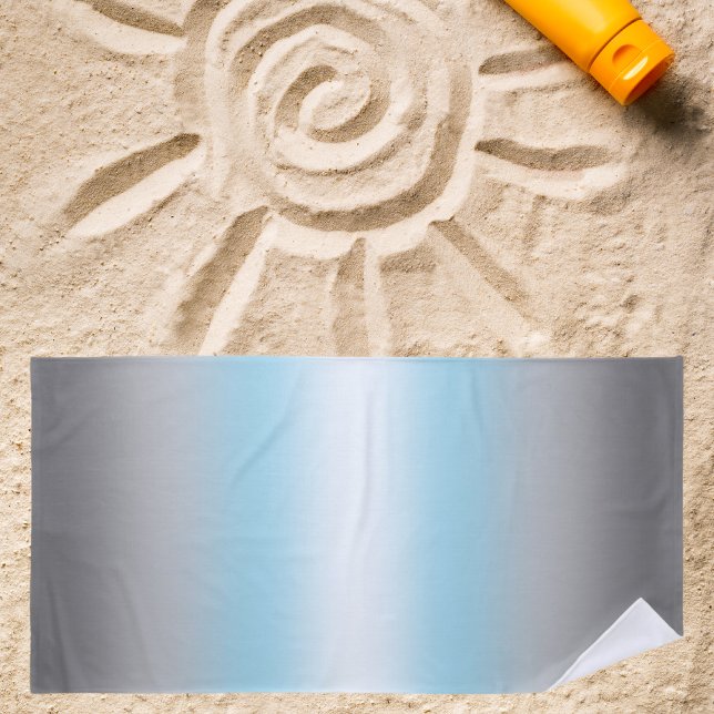 Flag Gradient Demiboy Pride - Demiboy-Flagge Strandtuch (Von Creator hochgeladen)