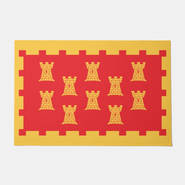 Flag Greater Manchester (UK Landkreis) Fußmatte (Vorderseite)