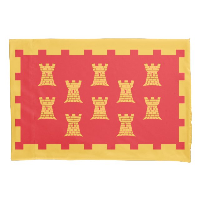 Flag Greater Manchester (UK Landkreis) Kissenbezug (Vorderseite-Links)