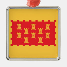 Flag Greater Manchester (UK Landkreis) Ornament Aus Metall