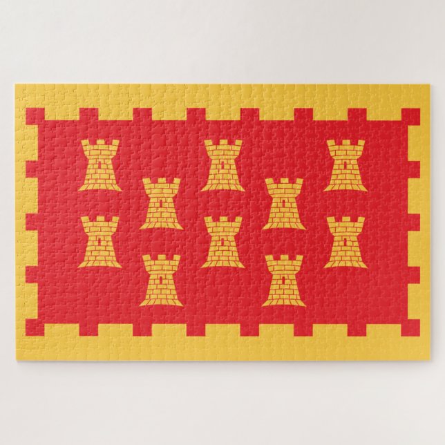 Flag Greater Manchester (UK Landkreis) Puzzle (Horizontal)