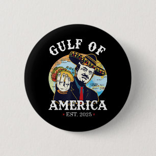Flag "Gulf of US 2025" - Vintages Amerika _6 Button