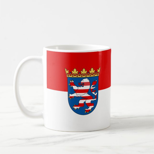 Flag Hesse Coffee Tasse (Links)