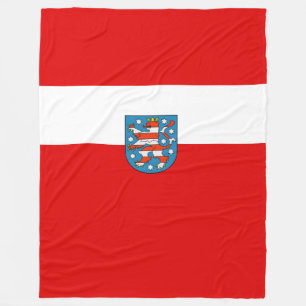 Flag Hesse Fleece Blanket