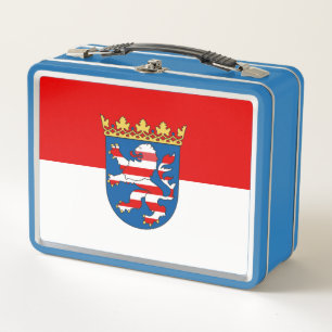 Flag Hesse Metal Lunch Box