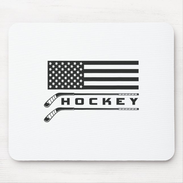 Flag Hockey Apparel - Hockey Mousepad (Vorne)