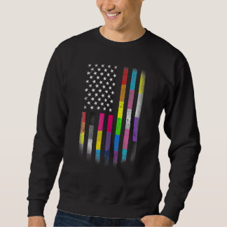 Flag Homosexuelle Lgbt Lgbtq Flag 2022 Sweatshirt
