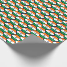 Flag Honeycomb Wrapping Paper für Indien