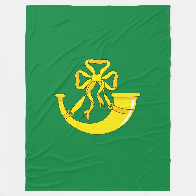 Flag Huntingdonshire Fleece Blanket (Vorderseite)