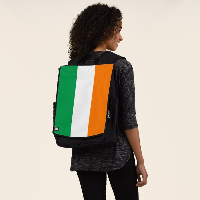 Flag Irland Adult Backpack Rucksack (Ausgewaschen)