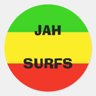 Flag, JAHSURFS Runder Aufkleber