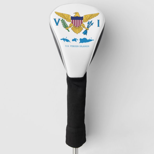 Flag & Jungfrau Golf Headcover (Vorderseite)