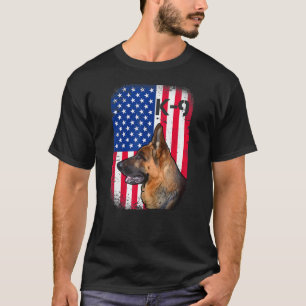 Flag K 9 T-Shirt