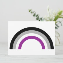 Flag-Karte für den asexuellen Prix