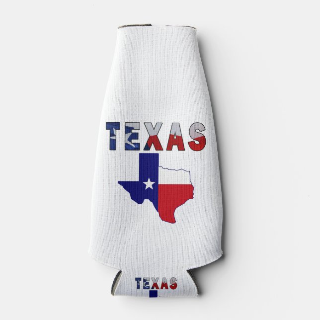Flag-Karte mit Texas Flaschenkühler (Vorderseite)