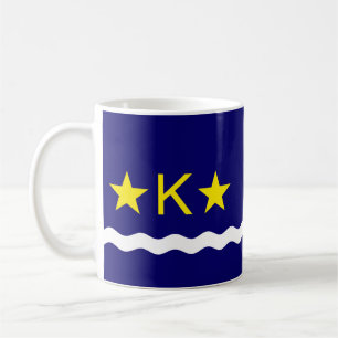 Flag Kinshasa, Kongo-Kaffee-Tasse Kaffeetasse