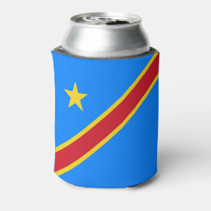 Flag Kongo Kinshasa Dosenkühler