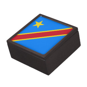 Flag Kongo Kinshasa Kiste