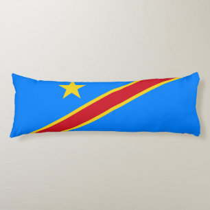 Flag Kongo Kinshasa Seitenschläferkissen