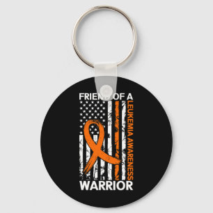 Flag Leukemia Awareness Month US American for Frie Schlüsselanhänger