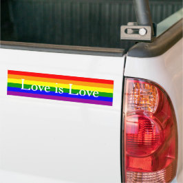 Flag LGBTQIA+ Regenbogenfarben Autoaufkleber