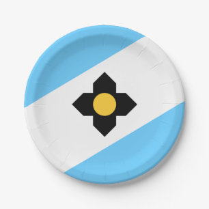 Flag Madison, Wisconsin Paper Tellers Pappteller