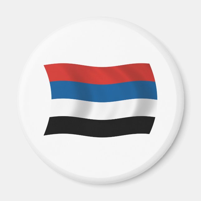 Flag Magnet der indigenen Völker Kolumbiens (Vorne)