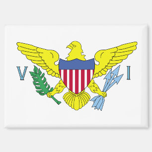 Flag-Magnet der Jungfrauen Magnet