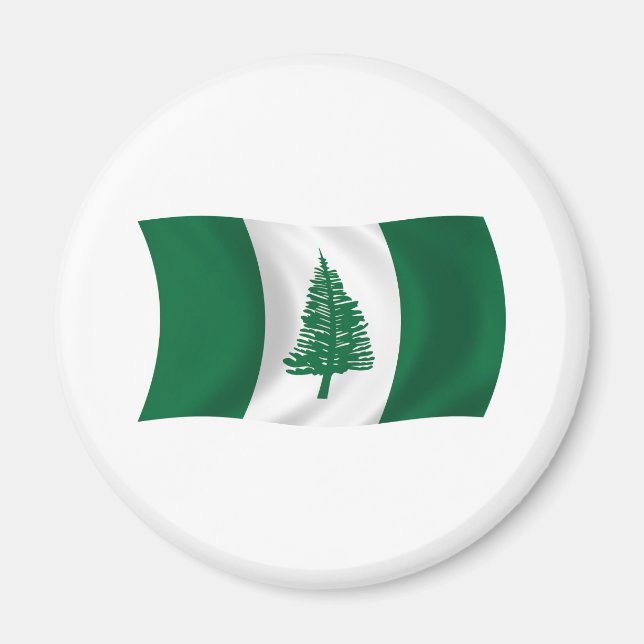 Flag Magnet der Norfolkininsel (Vorne)