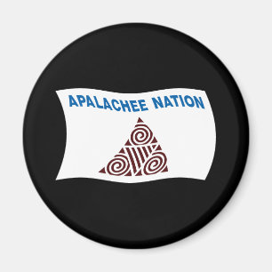 Flag Magnet für Apalachee Nation
