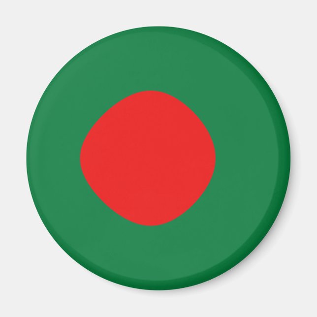 Flag Magnet für Bangladesch (Vorne)