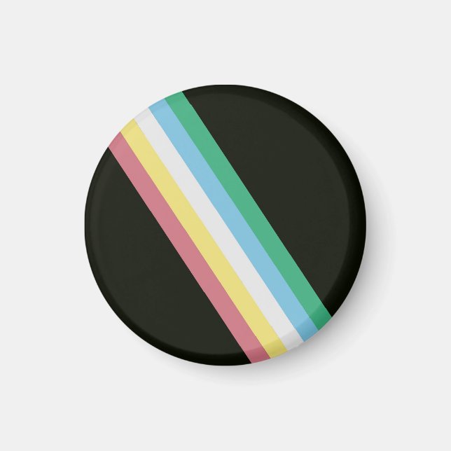 Flag-Magnet für Behindertenkennzeichnung Magnet (Vorne)