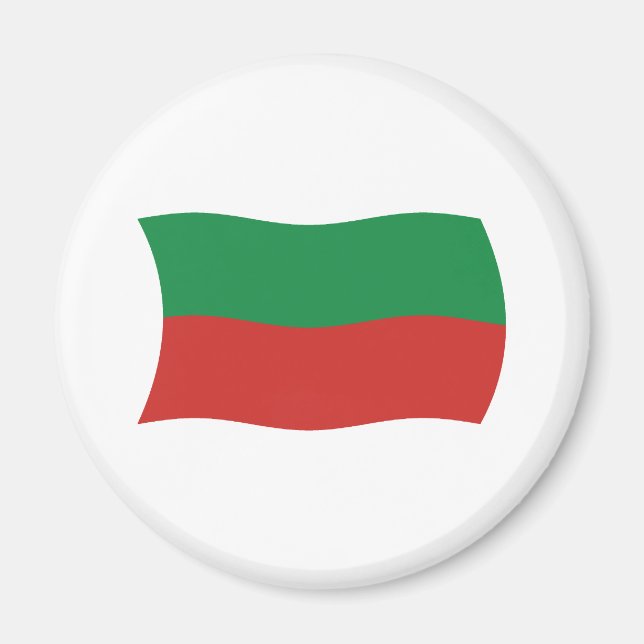 Flag Magnet für die Flagge von Sac & Fox Nation (I (Vorne)