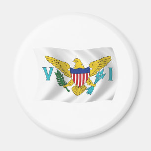 Flag Magnet für die Jungfrau in den USA