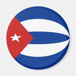 Flag Magnet für die kubanische Fischerei