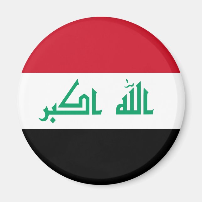 Flag Magnet Irak (Vorne)