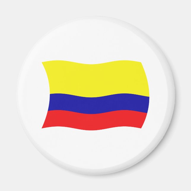 Flag Magnet Kolumbien (Vorne)