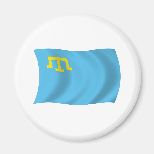Flag Magnet Krim Tatars (Vorne)