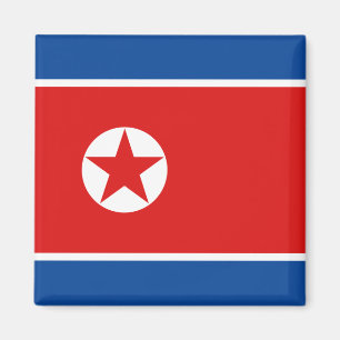 Flag Magnet Nordkorea
