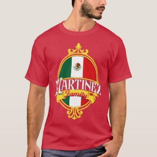 Flag Martinez Familie Mexiko T-Shirt